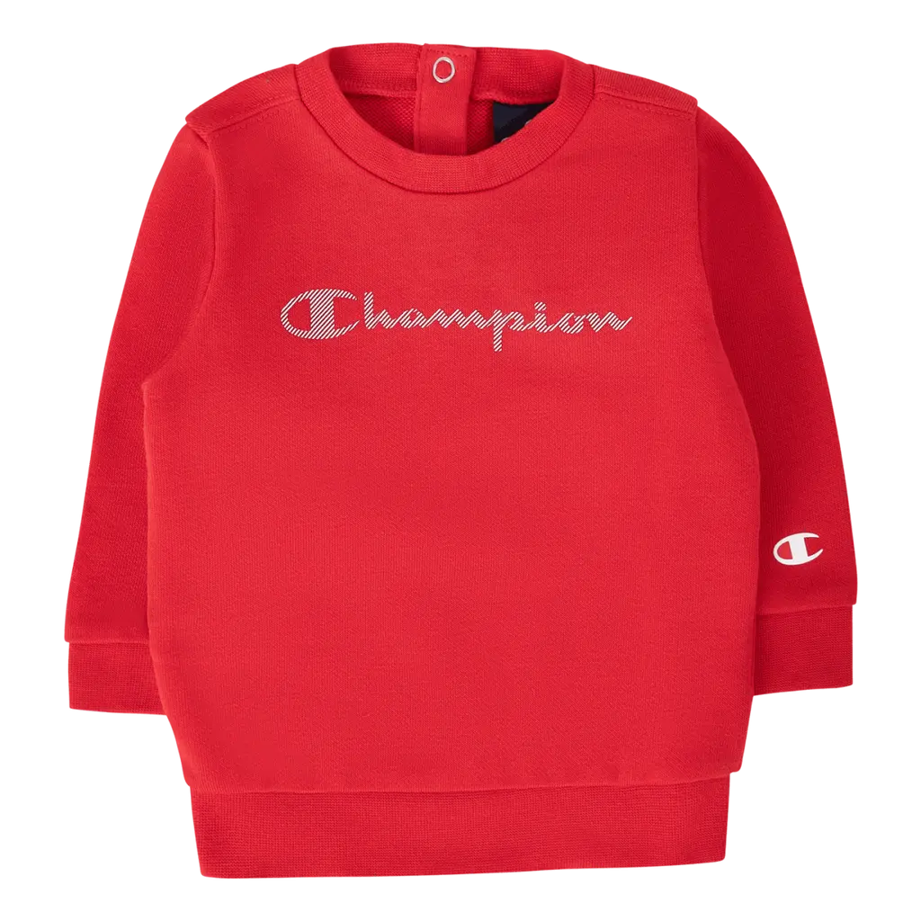Crewneck Suit Red