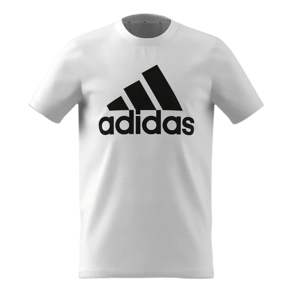 Adidas Boys Essentials Big Logo Tee White / Black