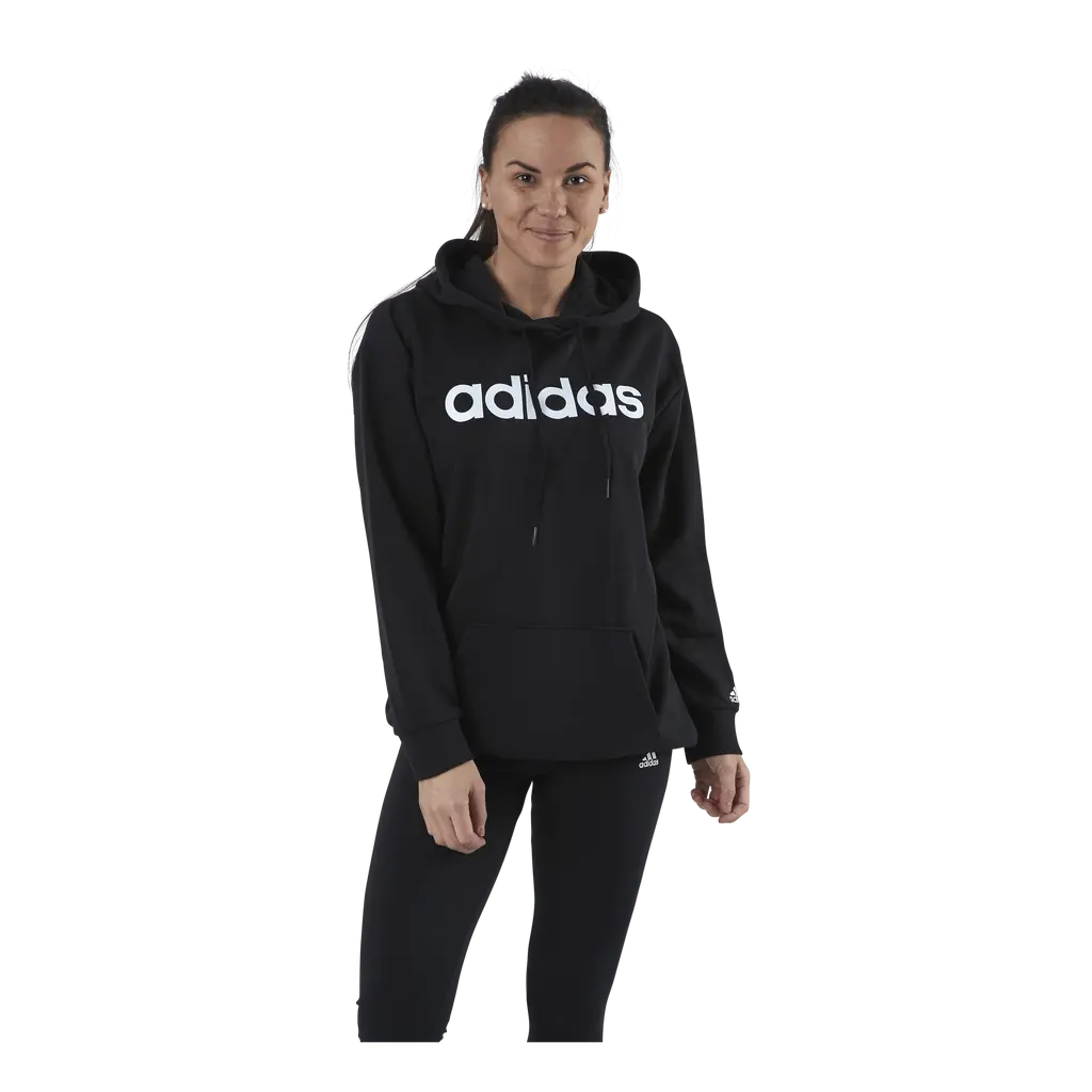 Essentials Oversized Hoodie Black / White