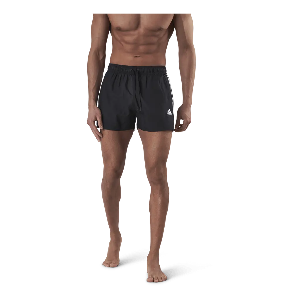 Very Short Length Classic 3Stripes Swim Short Black
