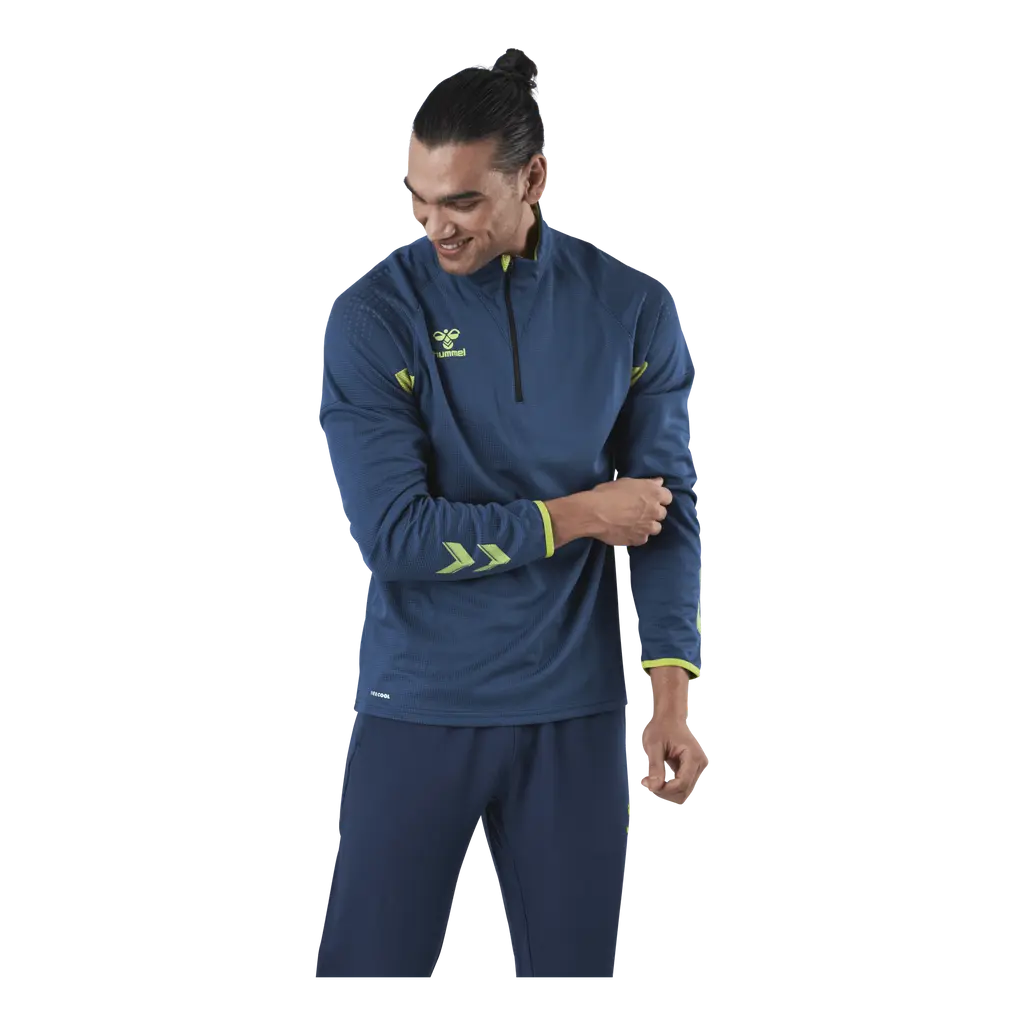 Pro Half Zip Blue