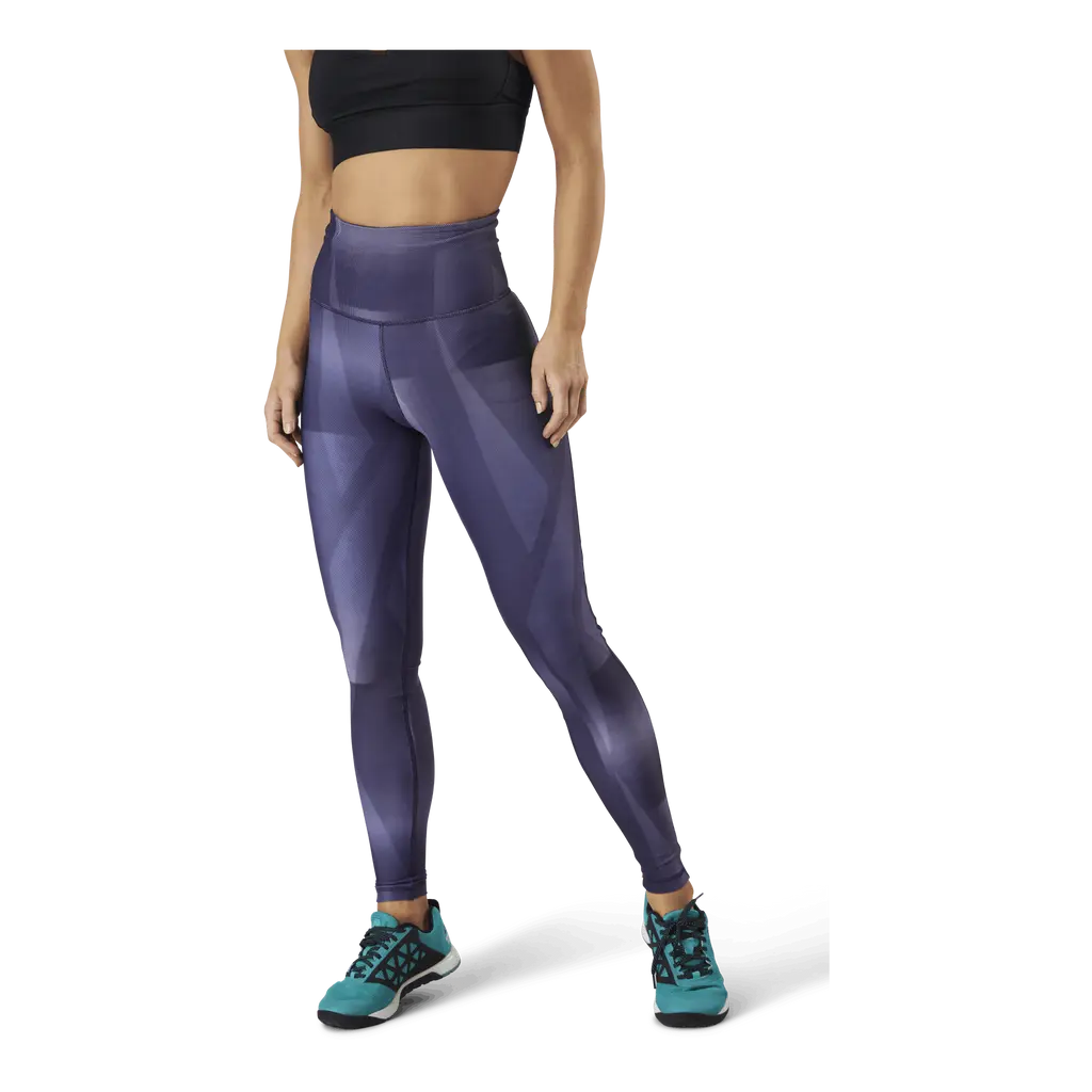 Sr Lux Hr 2.0 Aop Tight Purple