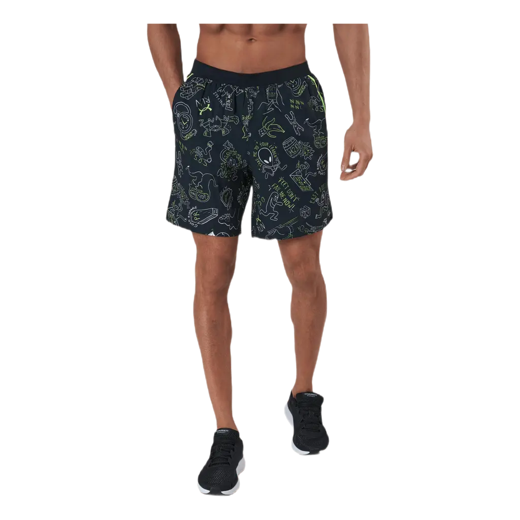 Run Ur Face Off Short Black