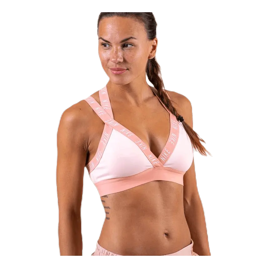 Indy Logo Bra Pink/White