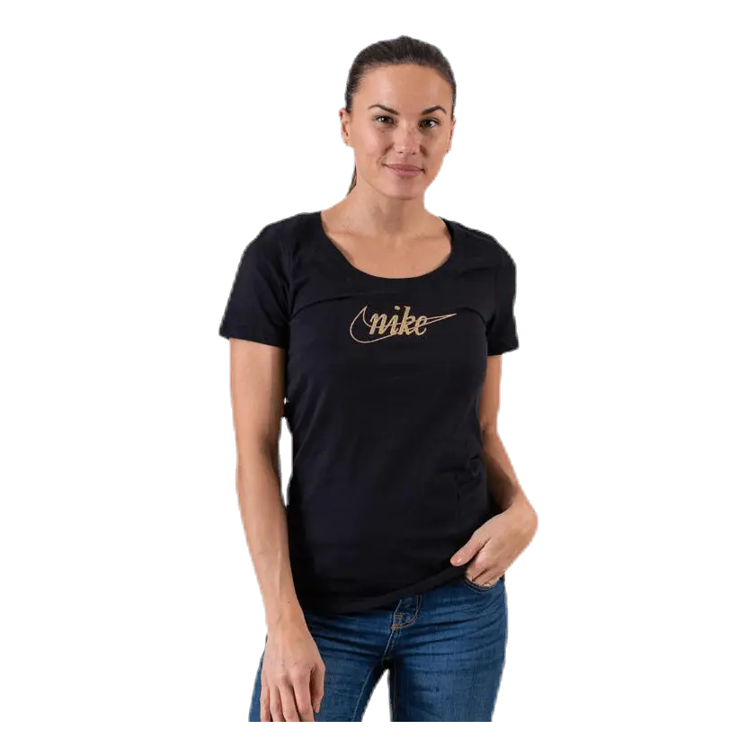 NSW Tee Glitter 1 Black/Gold