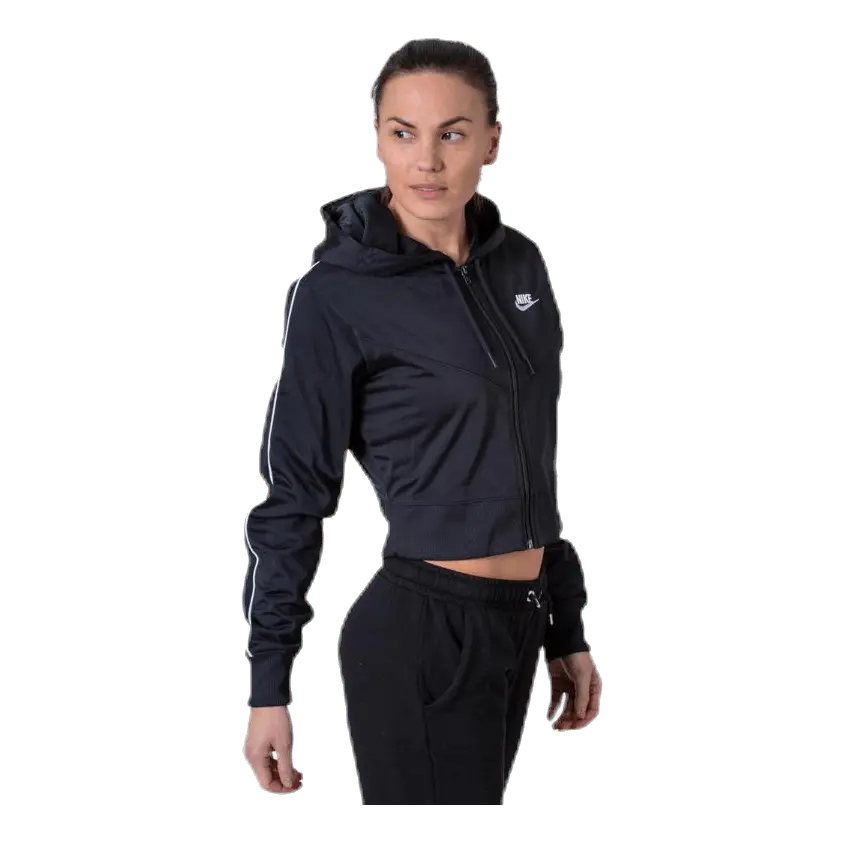 Nsw Hrtg Hoodie Fz Pk White/Black