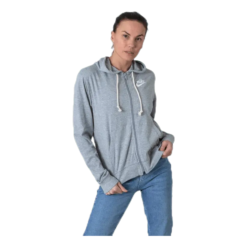 Nsw Gym Vintage Full Zip Grey