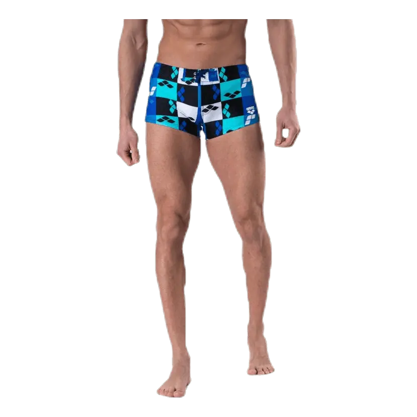 Factory Low Waist Short Blue