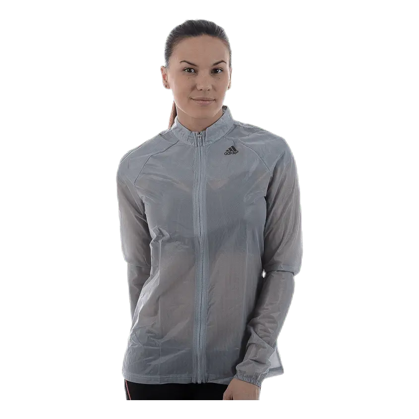 AdiZero Ghost Jacket W Grey