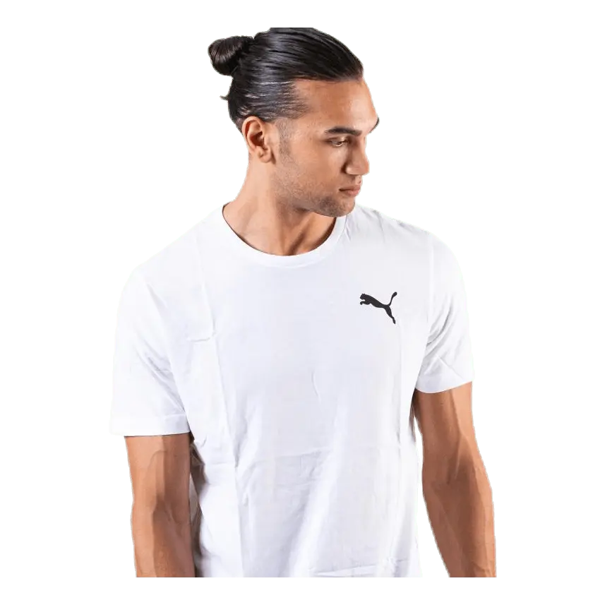 Essential Small Logo Tee White