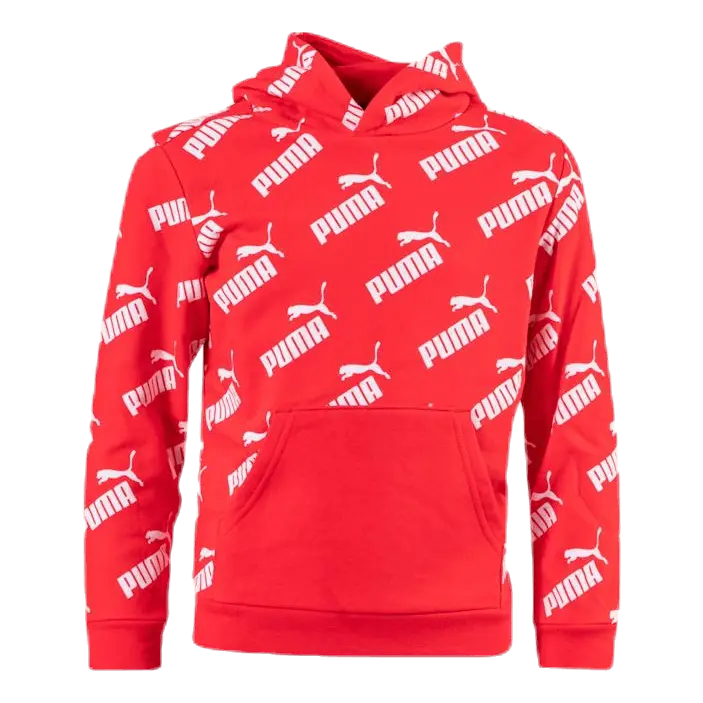 Amplified AOP Hoody TR B Red