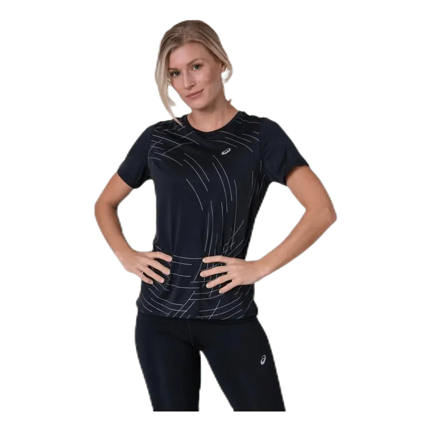 Night Track SS Top Black