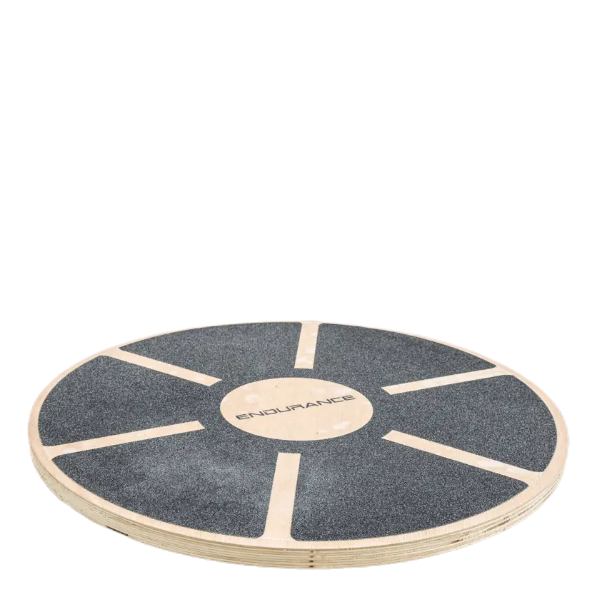Wooden balance board Ø39,5 cm Black
