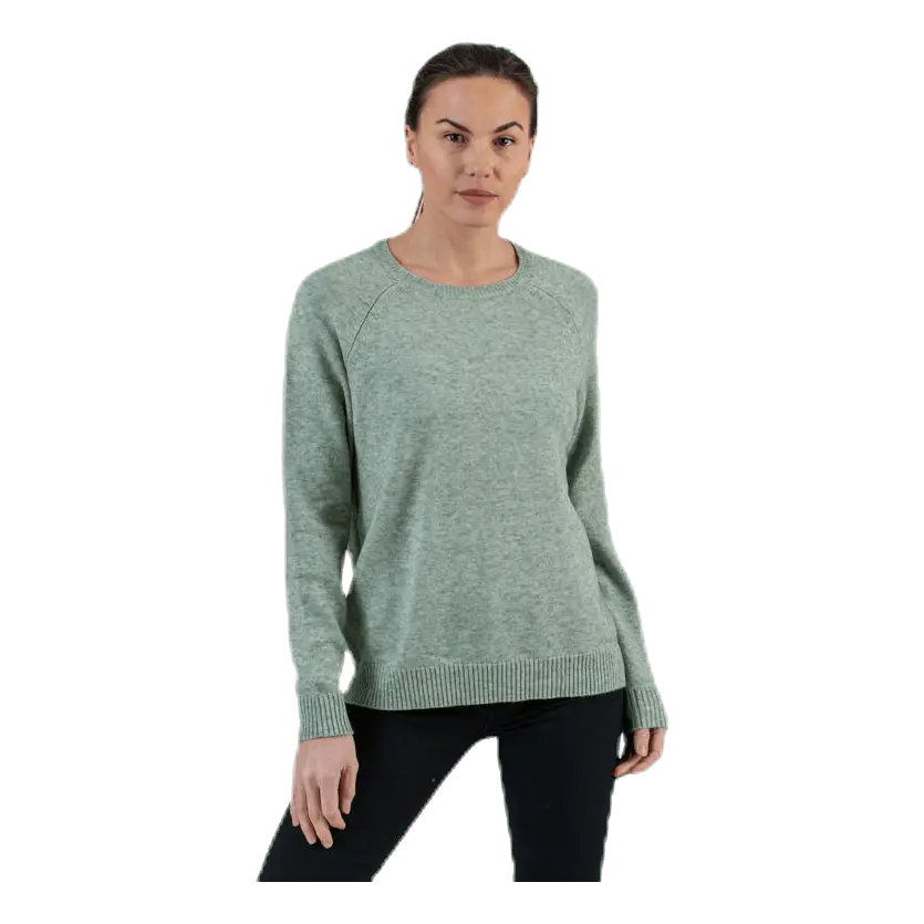 Lesly Kings L/S Pullover Knt Green
