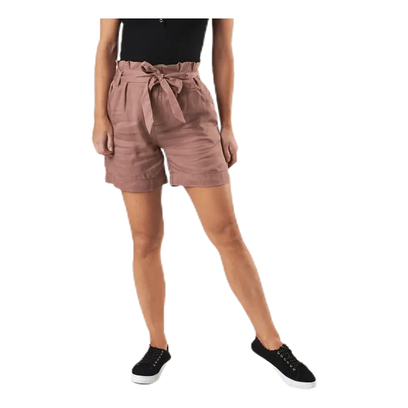 Kira Belt Shorts Brown