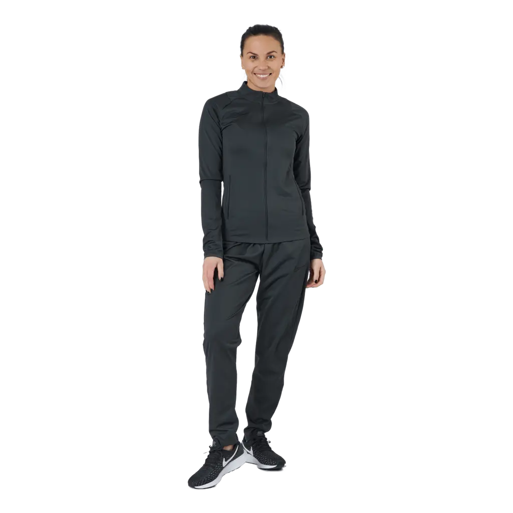 Women Knit Soccer Tracksuit Anthracite/black/black