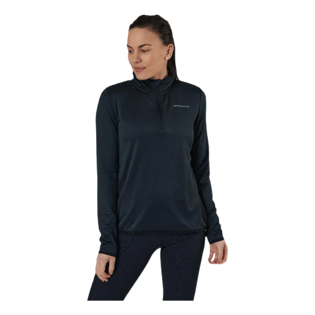 Endurance Vironic W Waffle Melange Loose Fit Midlayer