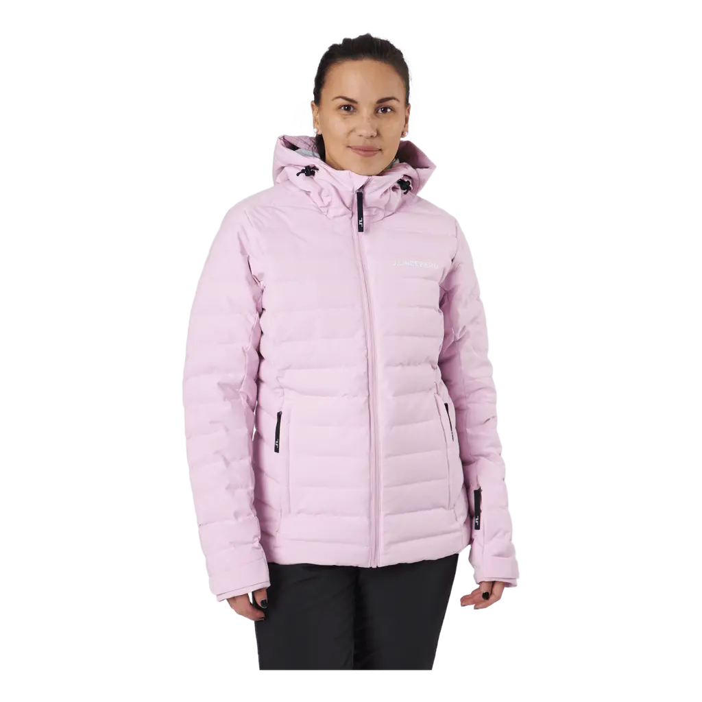 W Thermic Ski Down Jacket Pink Lavender