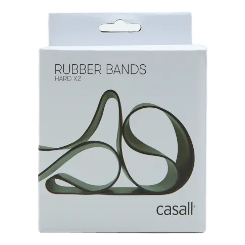 Rubber Band Hard 2pcs Hard Green