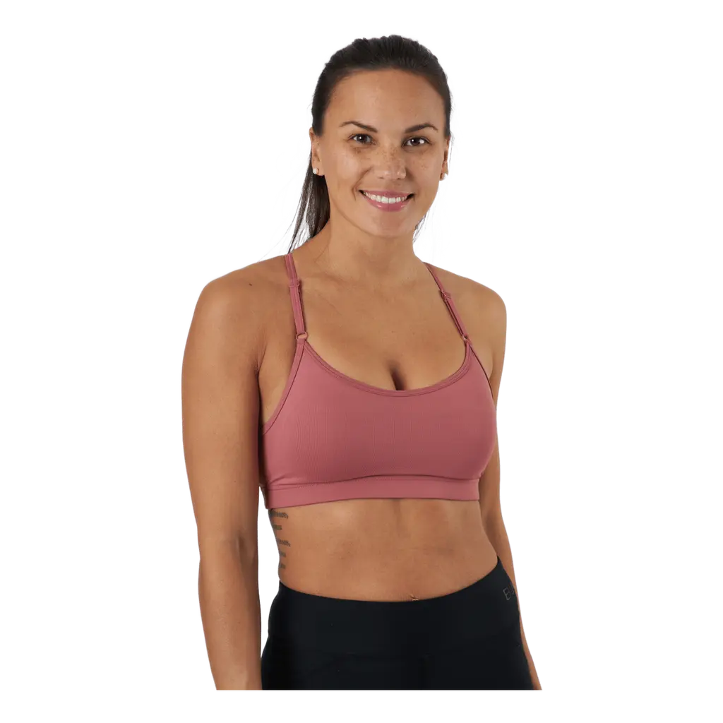 Strappy Sports Bra Calming Red