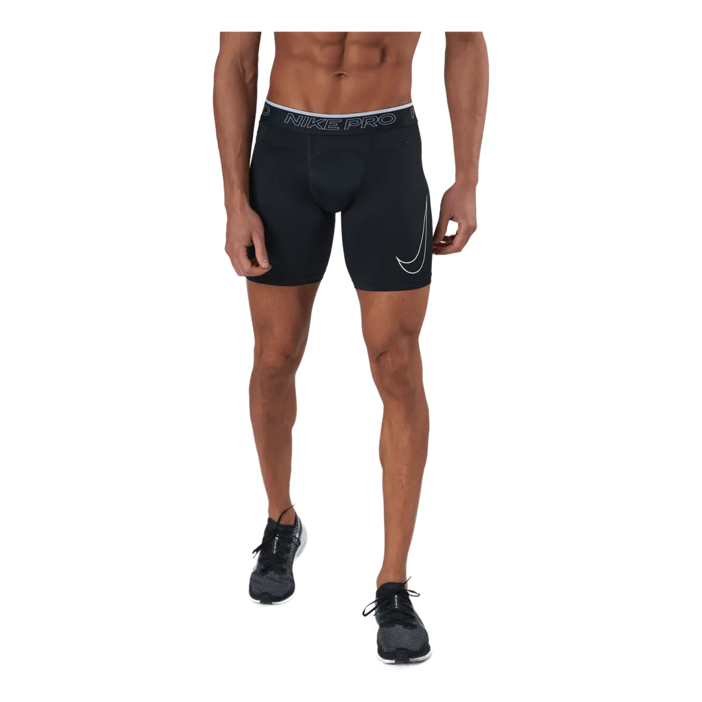 Nike Pro Dri-FIT Men's Shorts BLACK/WHITE