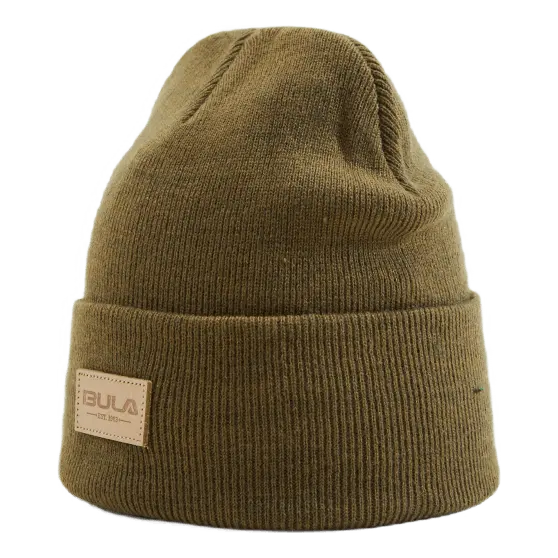 Travel Beanie Web Moss