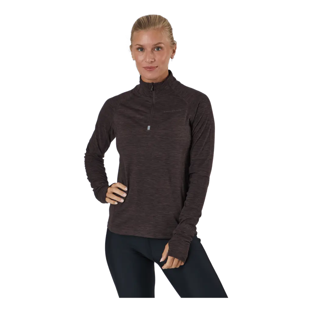 Endurance Canna V2 W Melange Performance Midlayer