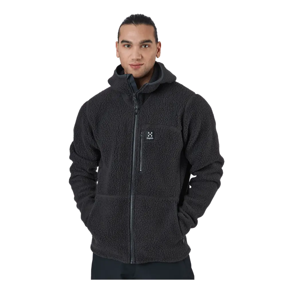 Pile Hood Men Slate