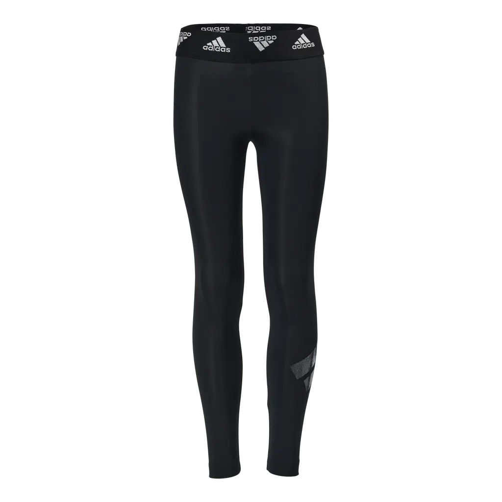 Move Doubleknit Metallic Print Tight Black / Silver Metallic