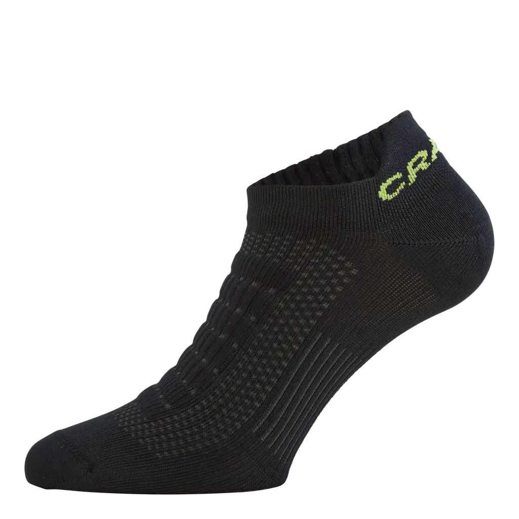 Adv Dry Mid Shaftless Sock Black
