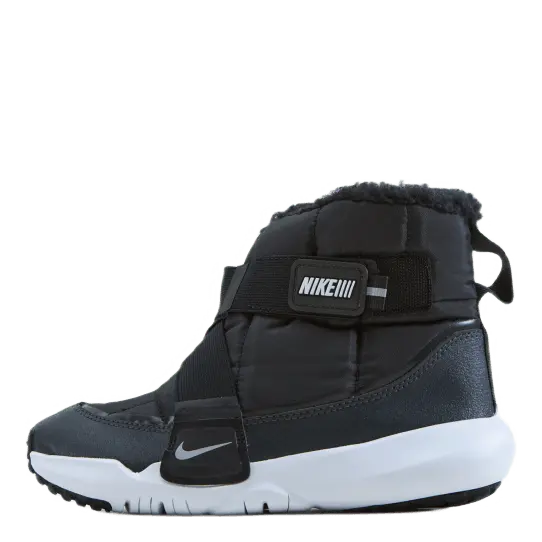 Flex Advance Little Kids' Boot Black/white-dk Smoke Grey-univ