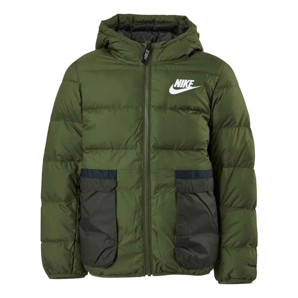 Sportswear Big Kids' Down-fill Rough Green/sequoia/white