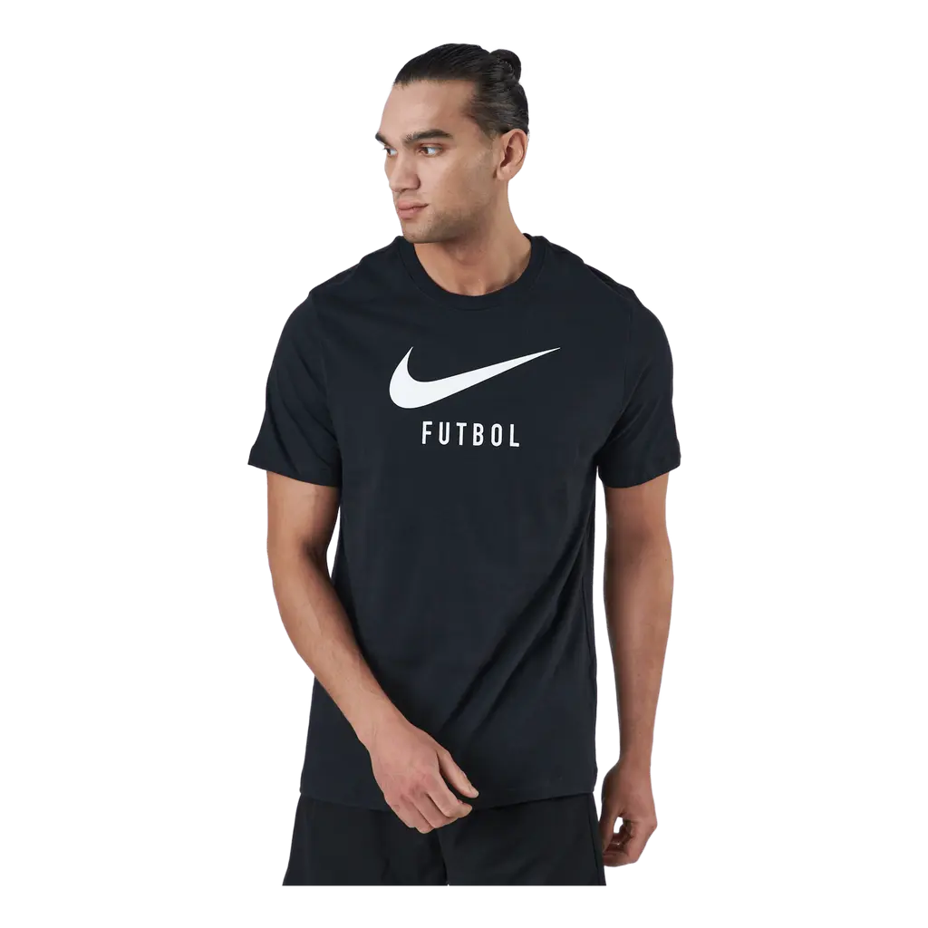 Nike Swoosh Men's Soccer T-shi Black/white