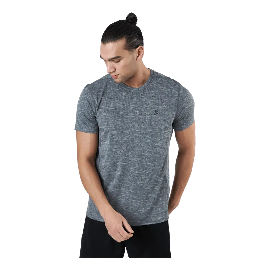 Adv Charge Melange Ss Tee M Black Melange