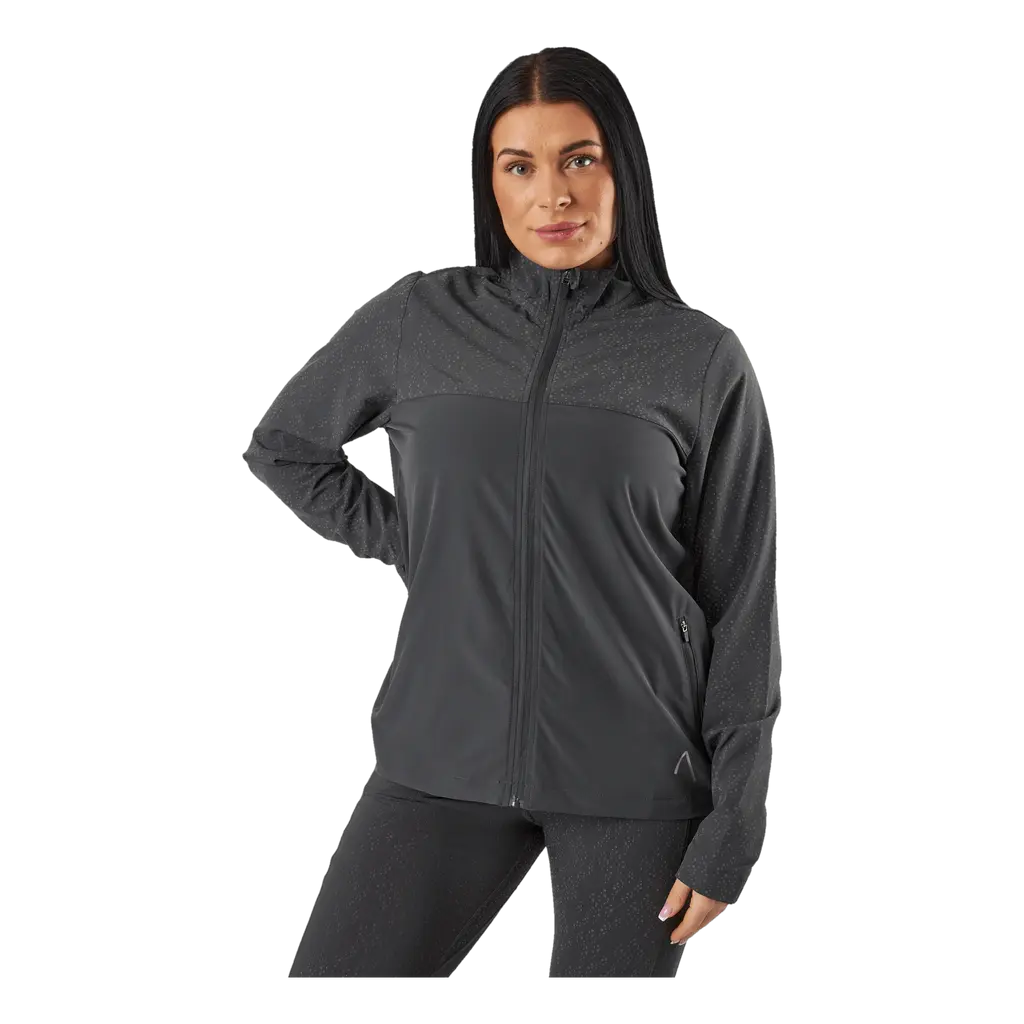 Run Reflective Jacket Black / Grey