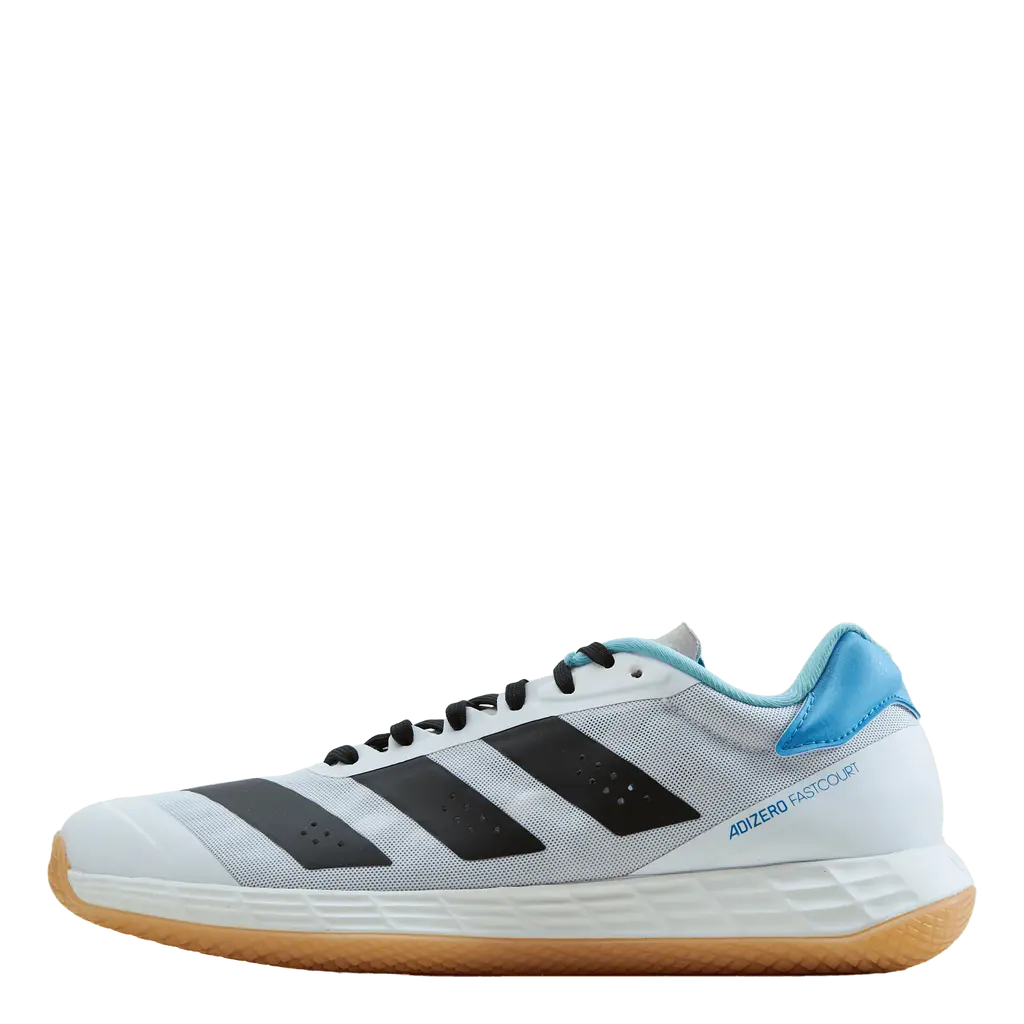 Adizero Fastcourt 1.5 Handball Shoes Cloud White / Core Black / Beam Orange
