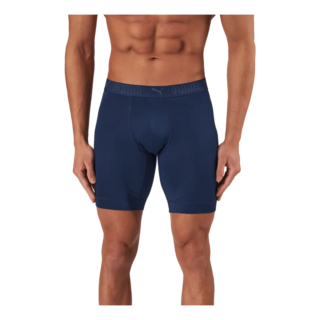 Sport Microfiber Long Boxer 2p Blue Combo