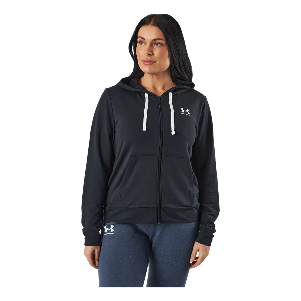 Rival Terry Fz Hoodie Black