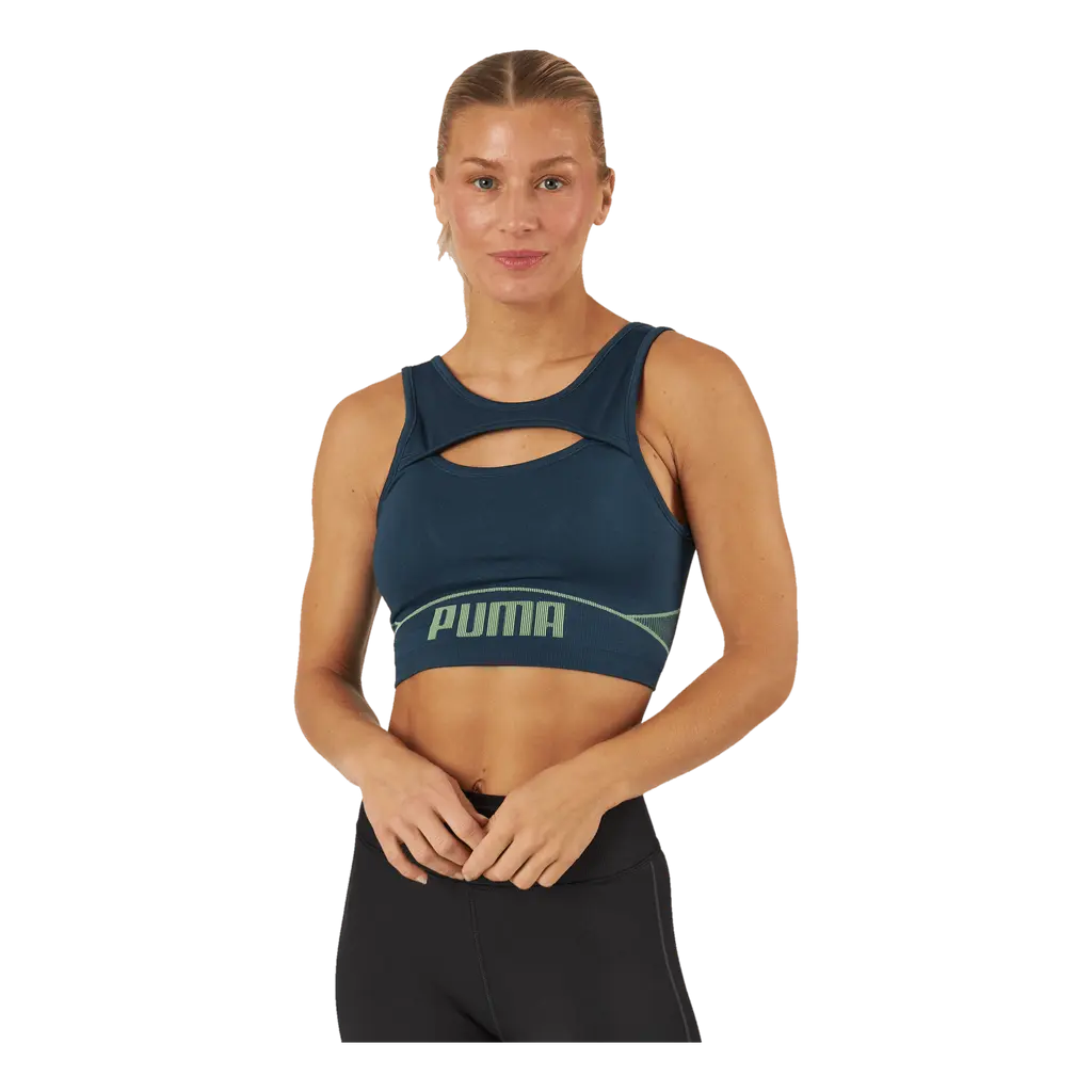 Formknit Seamless Fashion Bra Dark Night-fizzy Lime