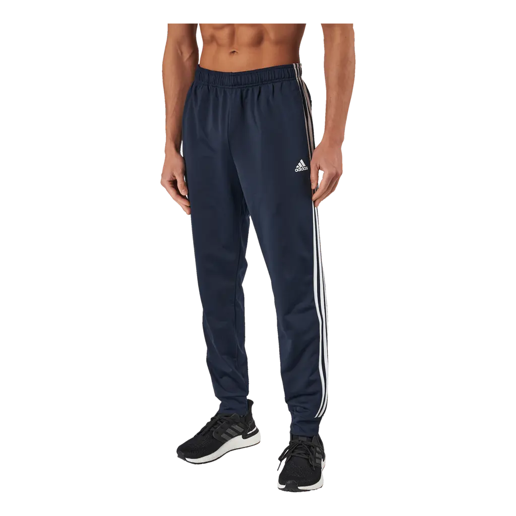 Essentials Warm-Up Tapered 3-Stripes Tracksuit Bottoms Legend Ink