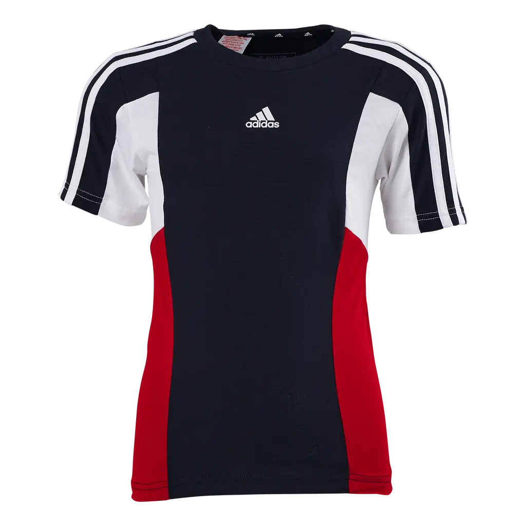 Colorblock 3-Stripes Regular Fit T-Shirt Legend Ink