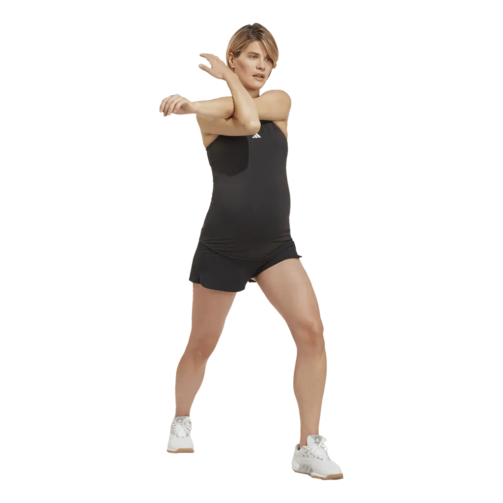AEROREADY Train Essentials Slim-Fit Tank Top (Maternity) Black