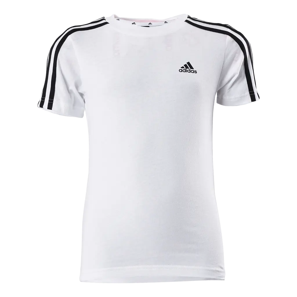 Essentials 3-Stripes Cotton T-Shirt White