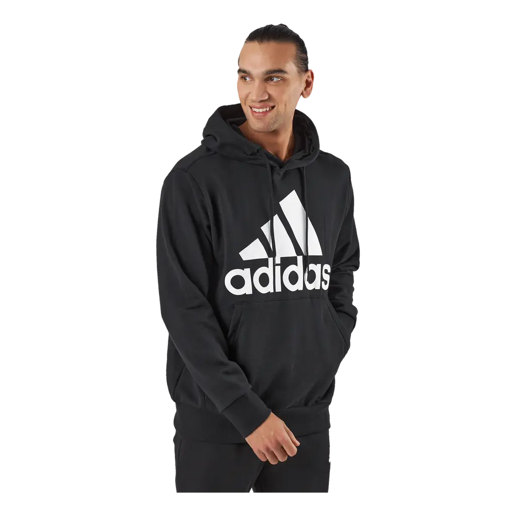 Essentials French Terry Big Logo Hoodie Black
