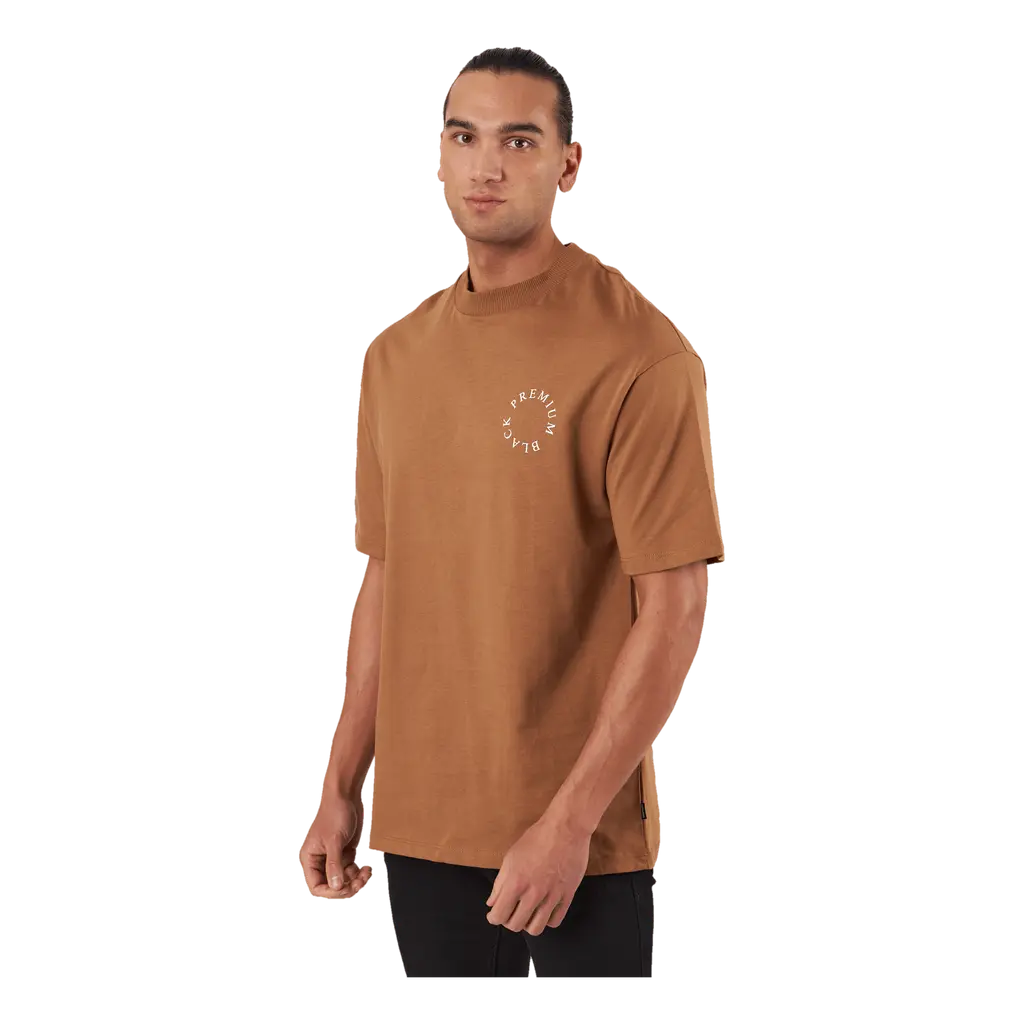 Jprblakam Ocean Back Tee Ss Cn Toasted Coconut