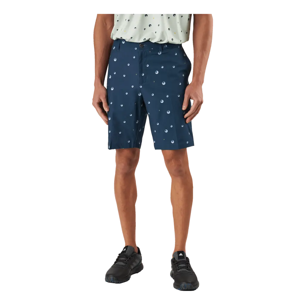 Ultimate365 Allover Print 9-Inch Golf Shorts Crew Navy / Grey One / Hemp