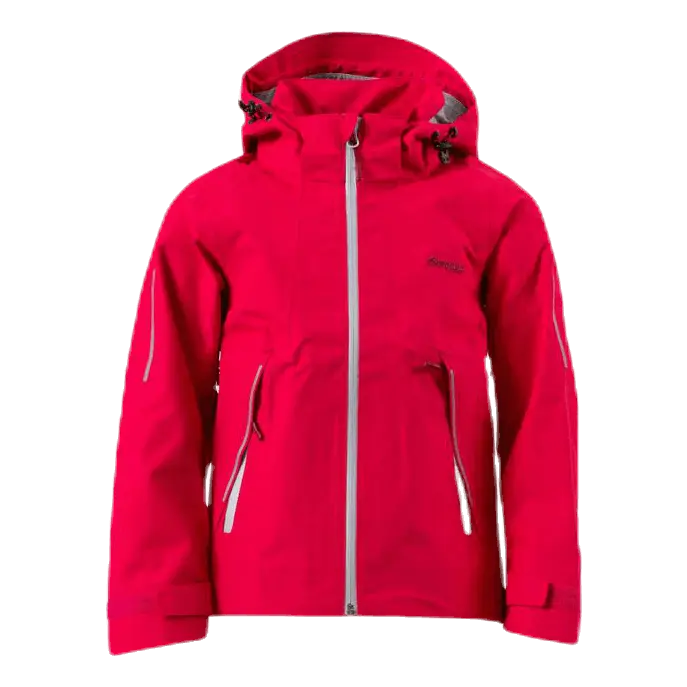 Sjoa 3L Youth Girl Jacket Pink/Grey
