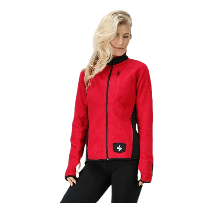 Lumberjane Fleece Jacket Red