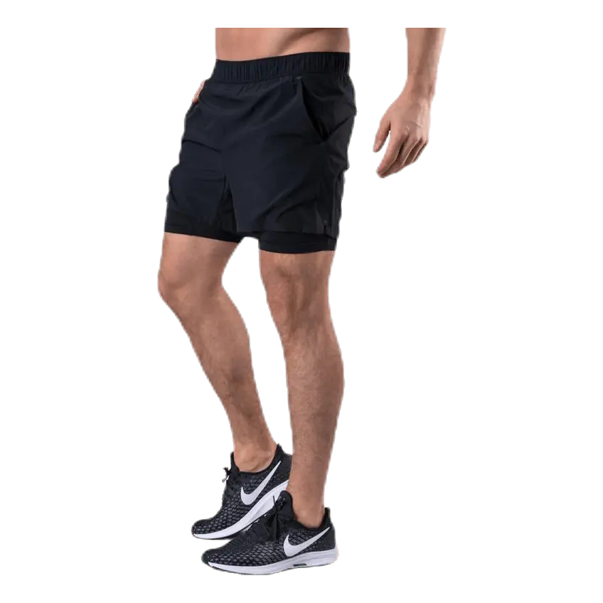 ADV Essence 2-In-1 Stretch Shorts Black