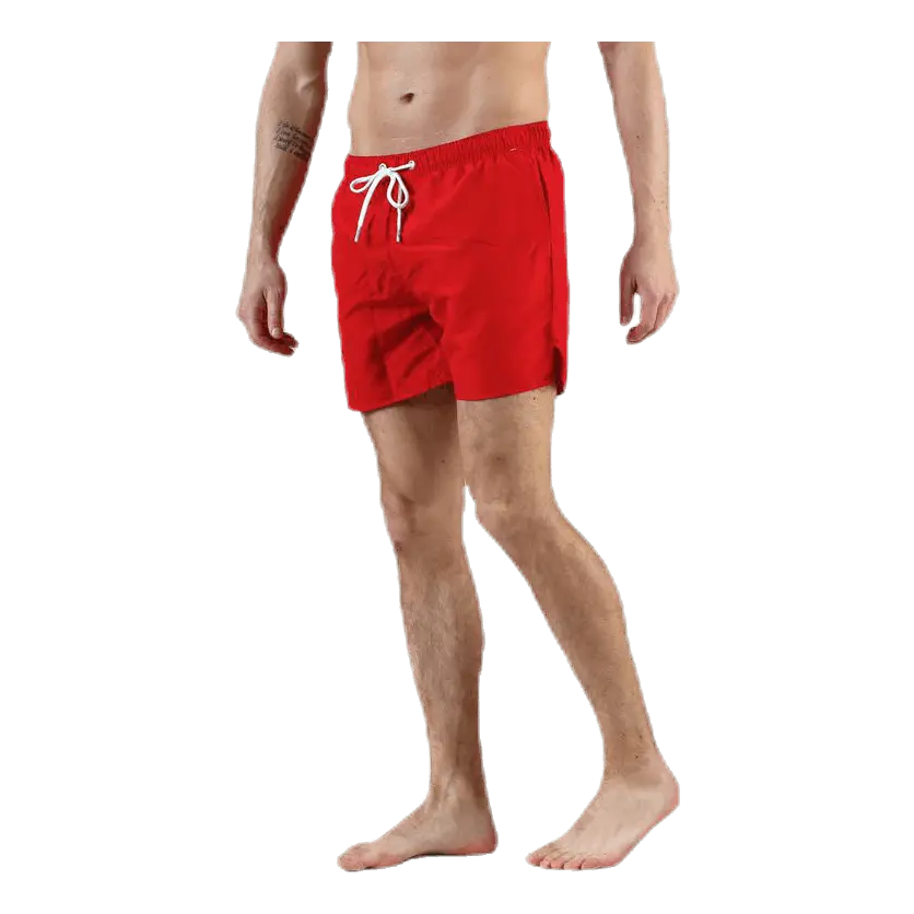 Breeze Long Swim Shorts Red
